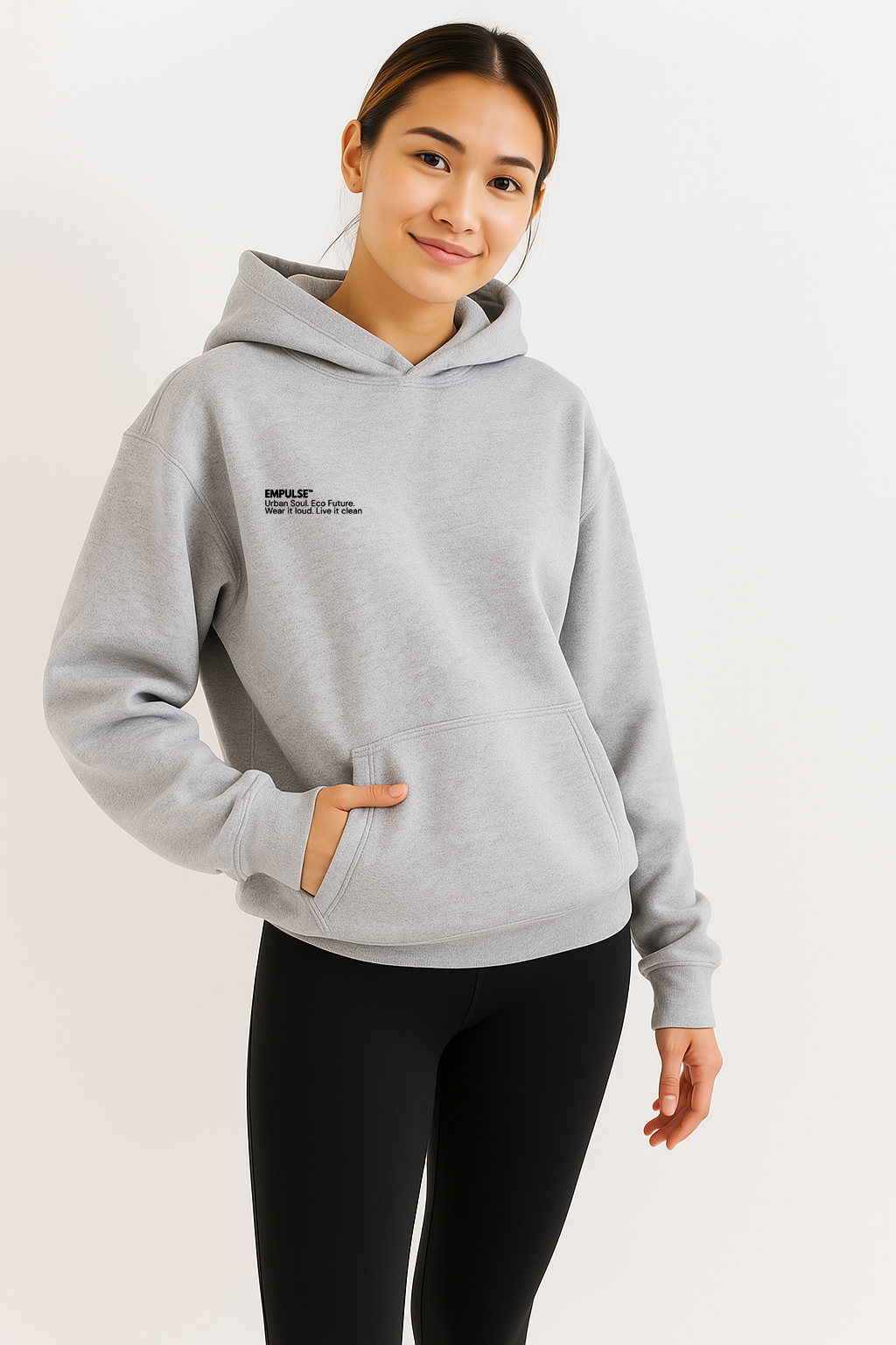 Empulse™ DNA Oversized Hoodie - Grey