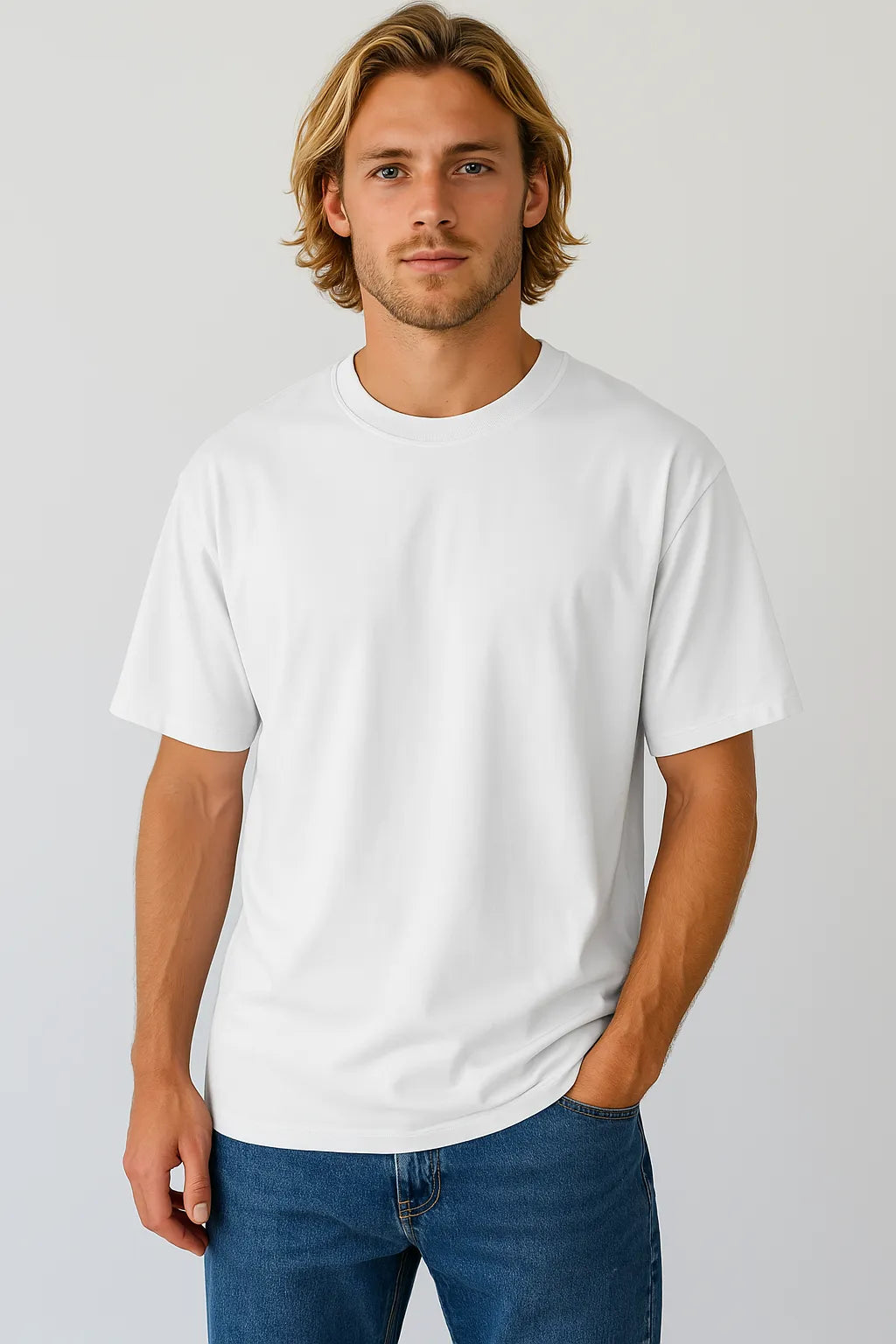 Classic Boxy Tee - White