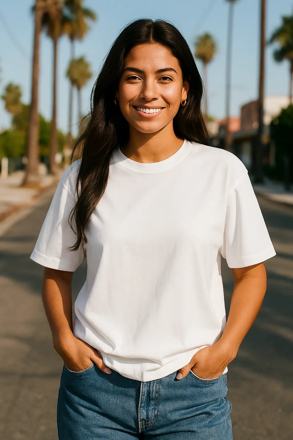 Classic Boxy Tee - White