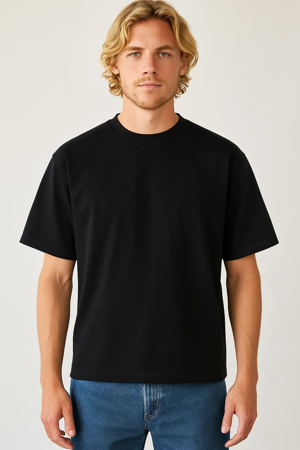 Classic Boxy Tee - Black