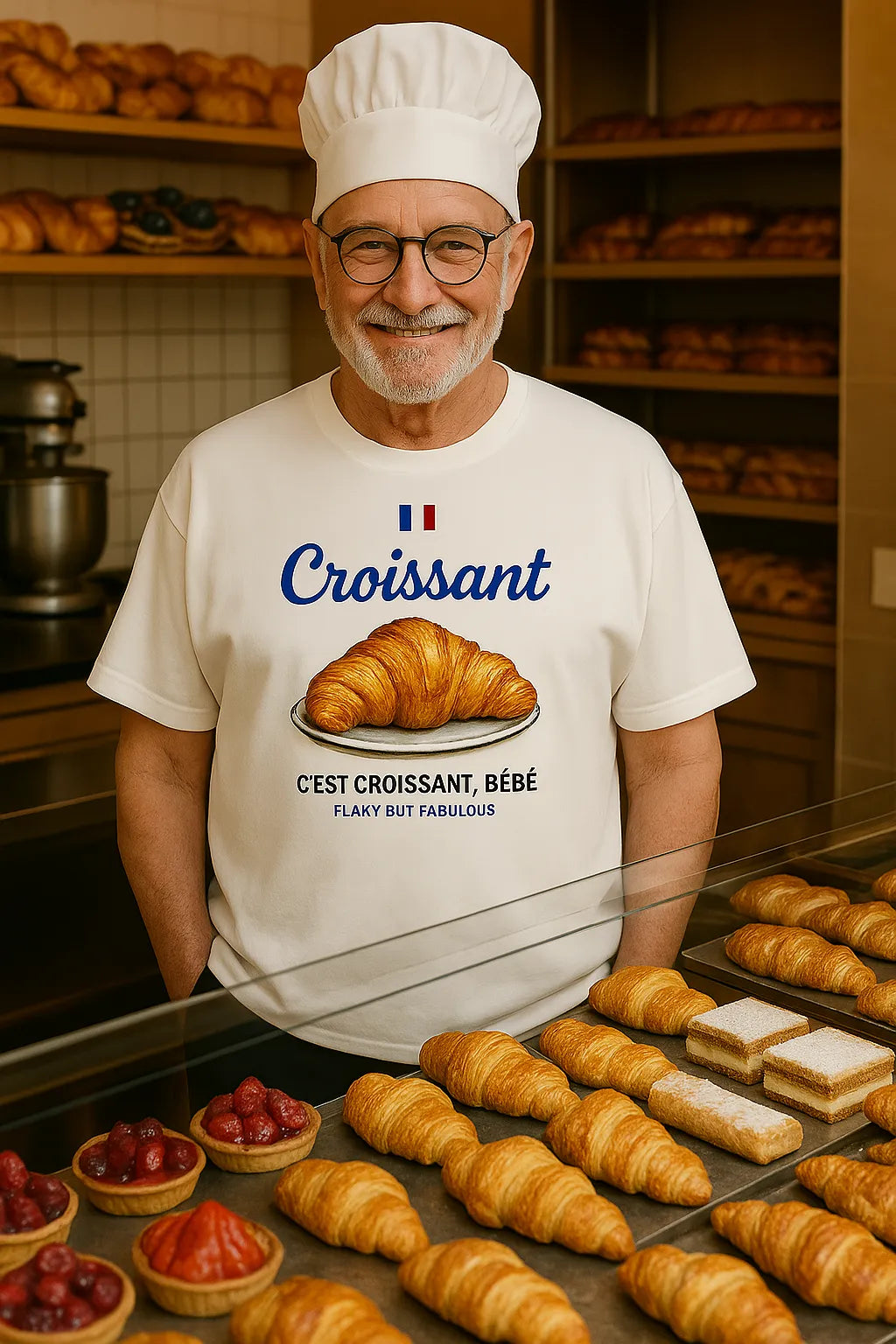 Croissant Tee | Quick-Dry Cooling T-shirt