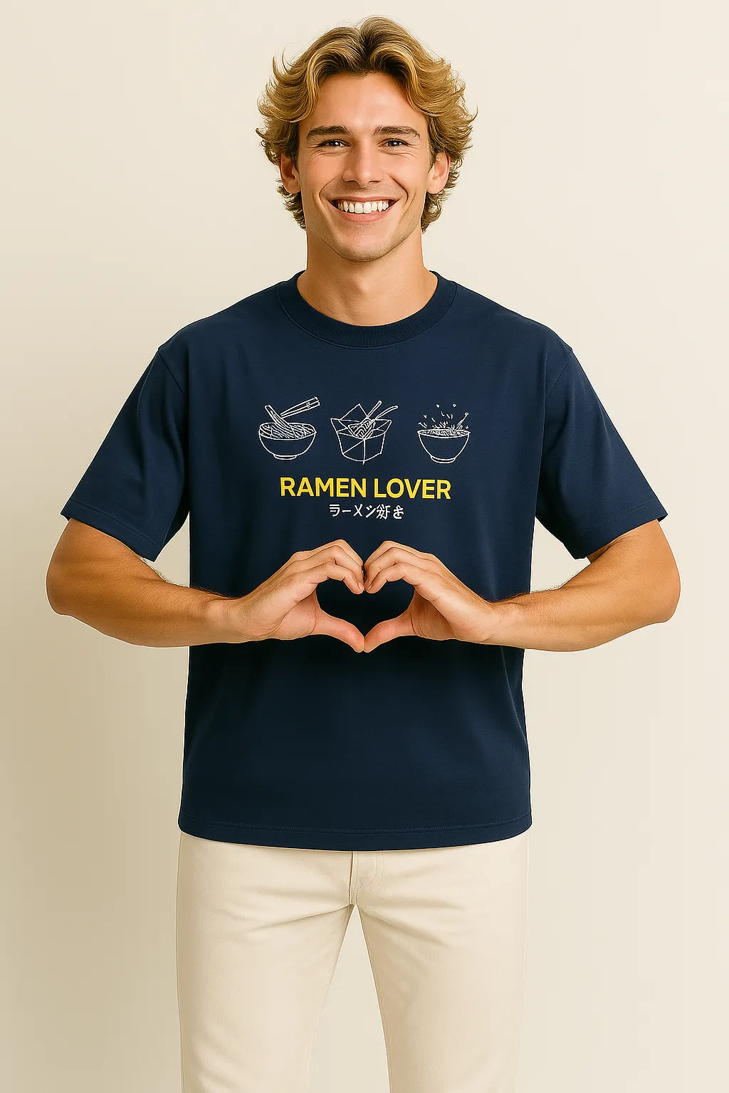 Ramen Lover - Navy | Quick-Dry Cooling T-shirt