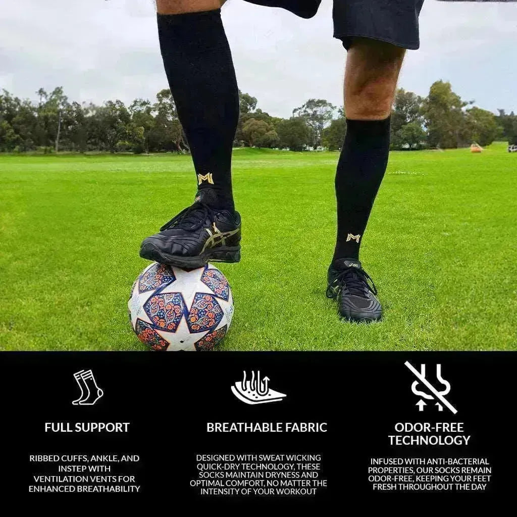 Compression Socks Black 3-6Y US - Empulse