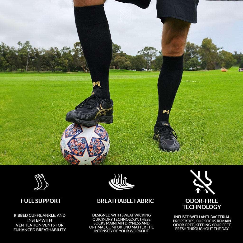 Compression Socks Black 7-12 US - Empulse