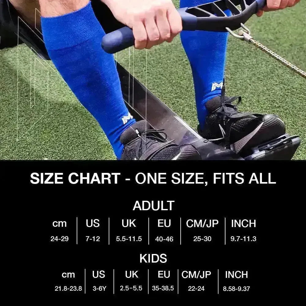 Compression Socks Blue 7-12 US - Empulse