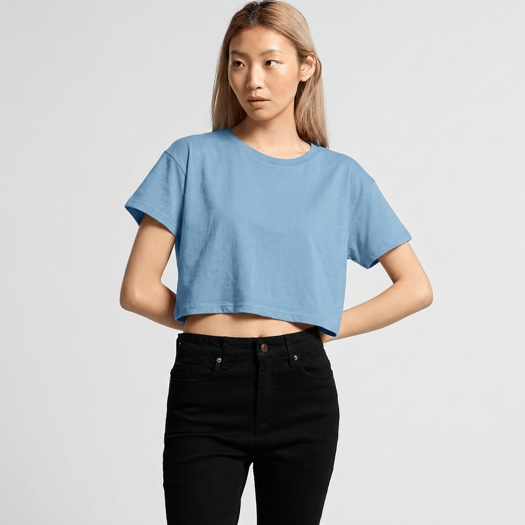 Custom Women's Crop Tee 4062