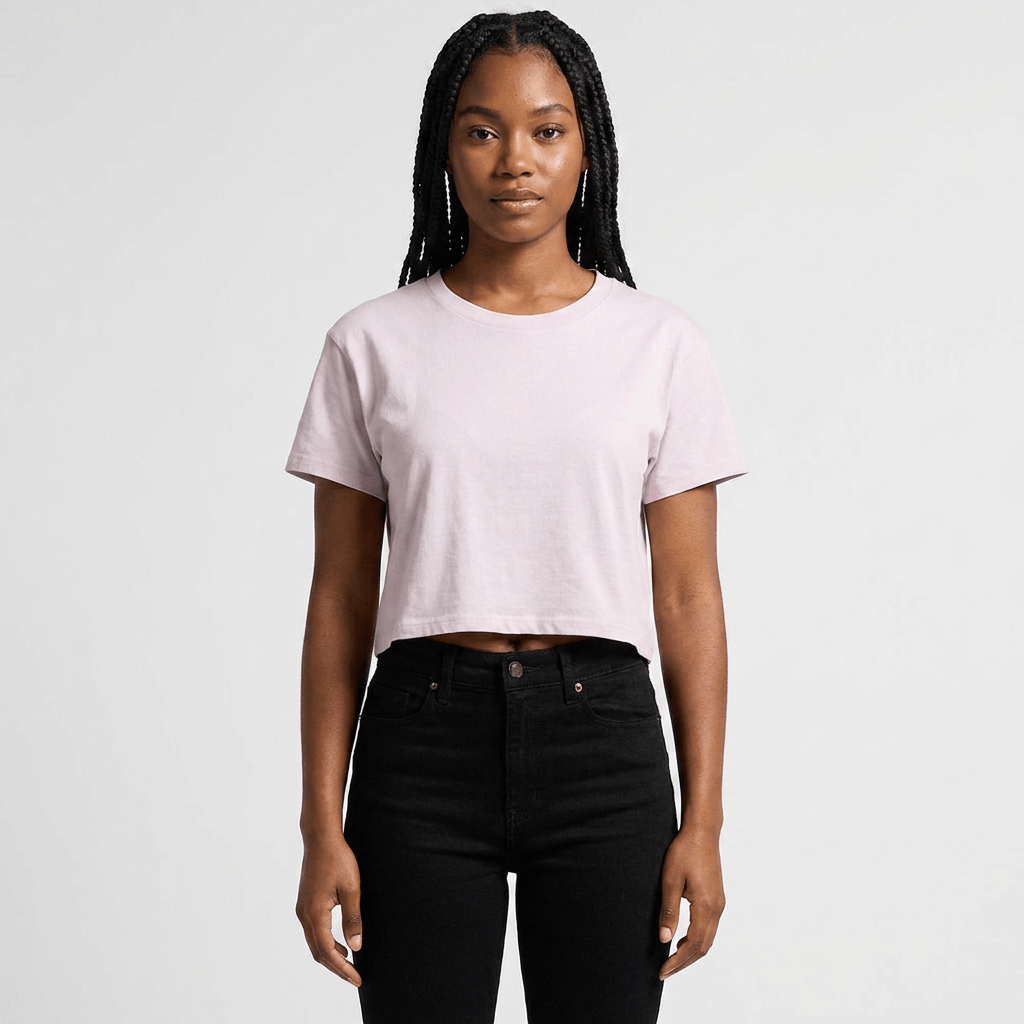 Custom Women's Crop Tee 4062