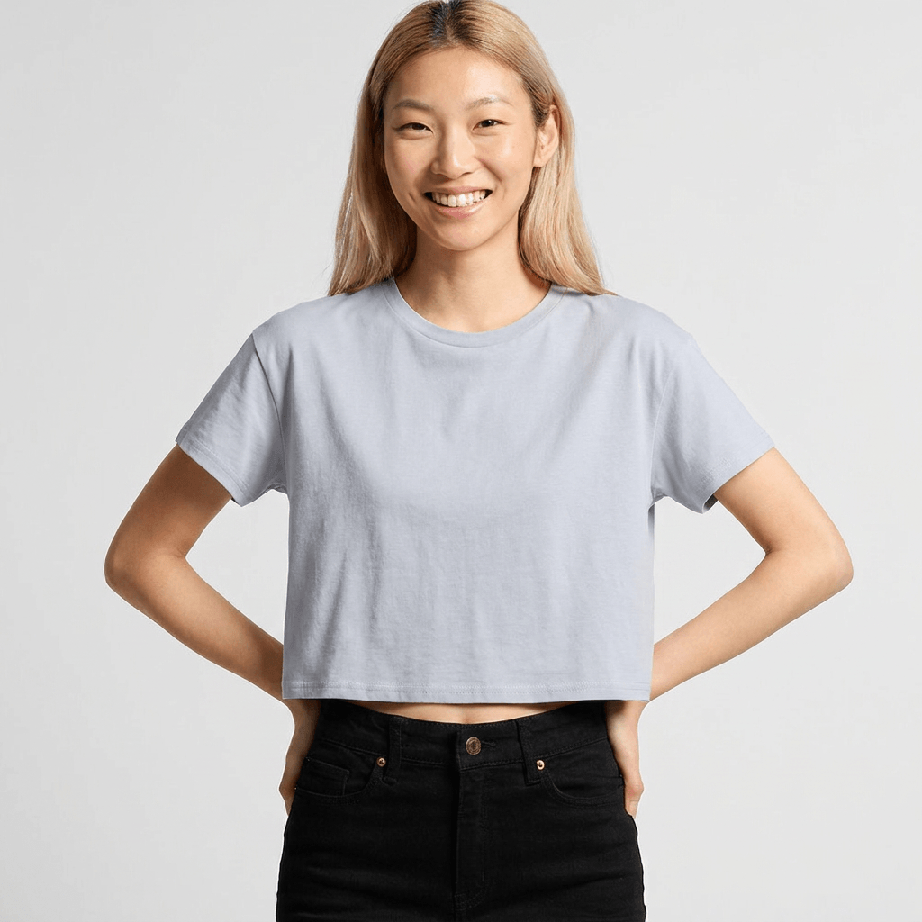 Custom Women's Crop Tee 4062