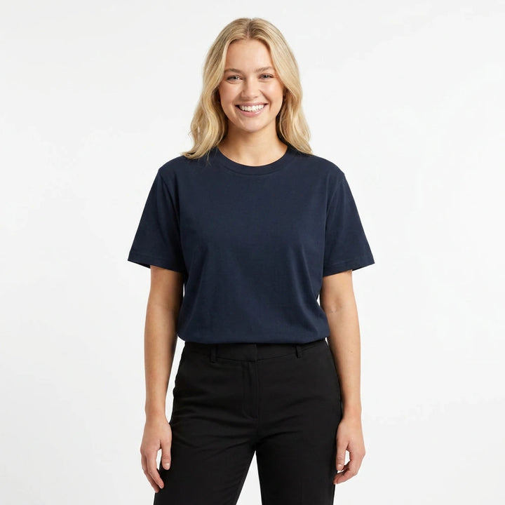 Custom Women's Classic Minus Tee 4079 in Navy, front view