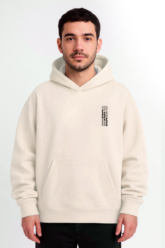 Empulse™ DNA Oversized Hoodie - Ecru - Product 4