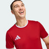 Man wearing an Entrada 26 Red Jersey on a light gray background