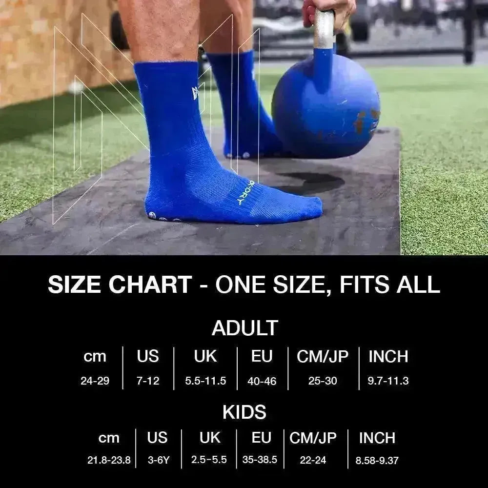 Grip Socks Elite 7-12 US Blue - Empulse