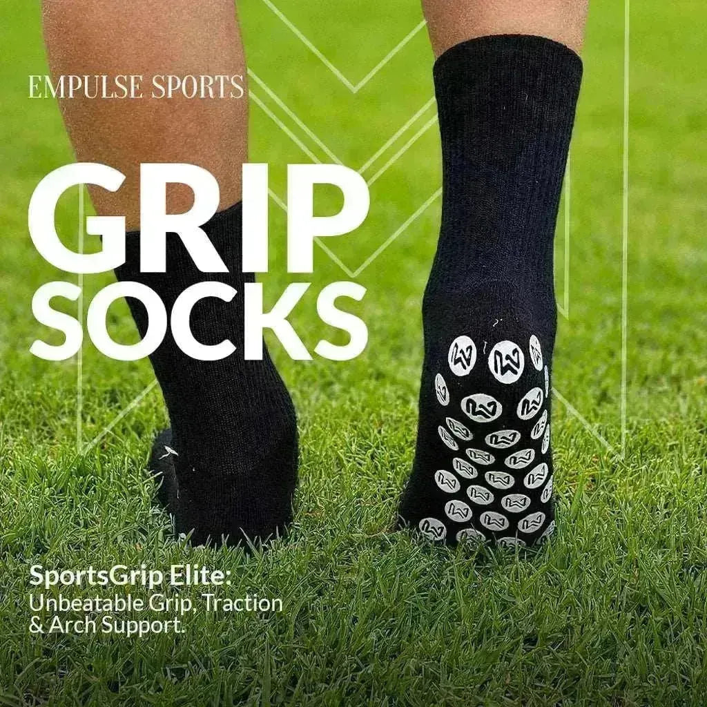 Grip Socks Elite US 3-6Y Black - Empulse