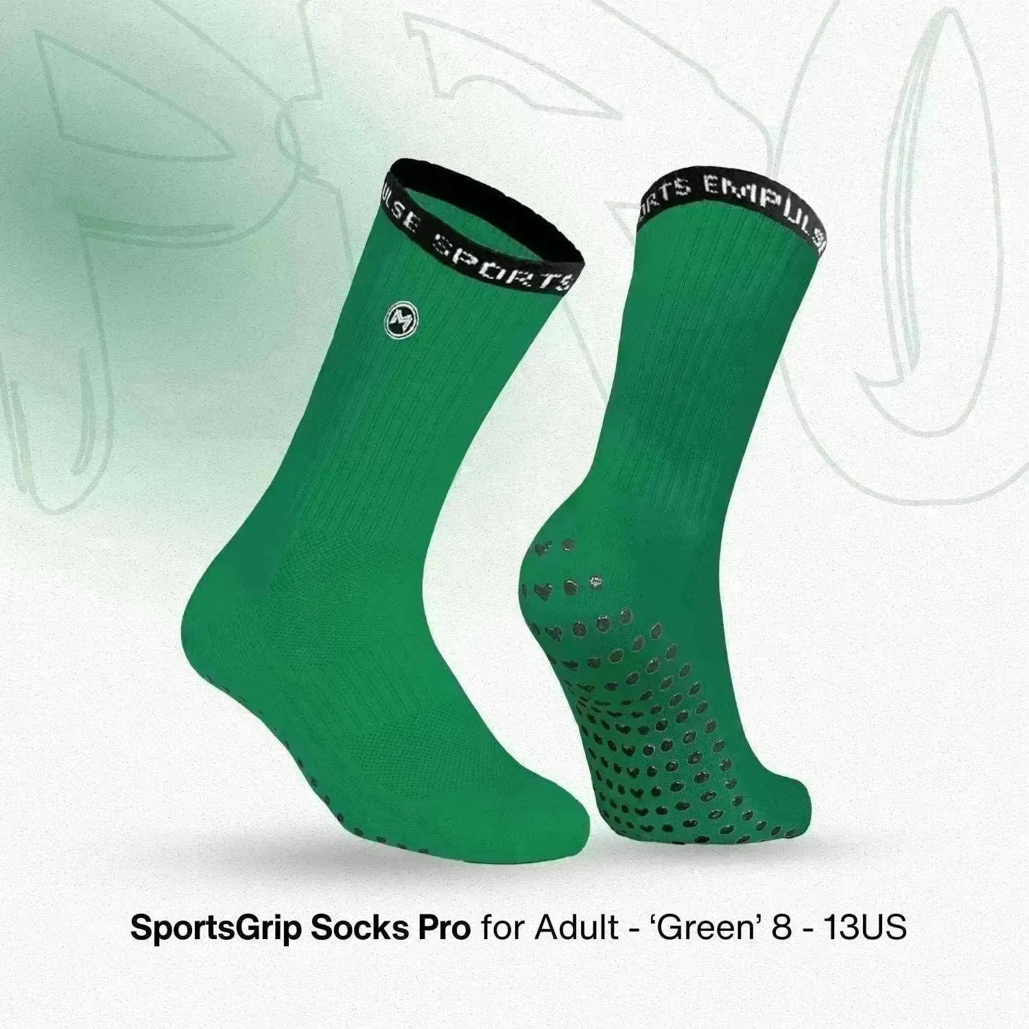 Grip Socks Pro Emerald Green - Empulse