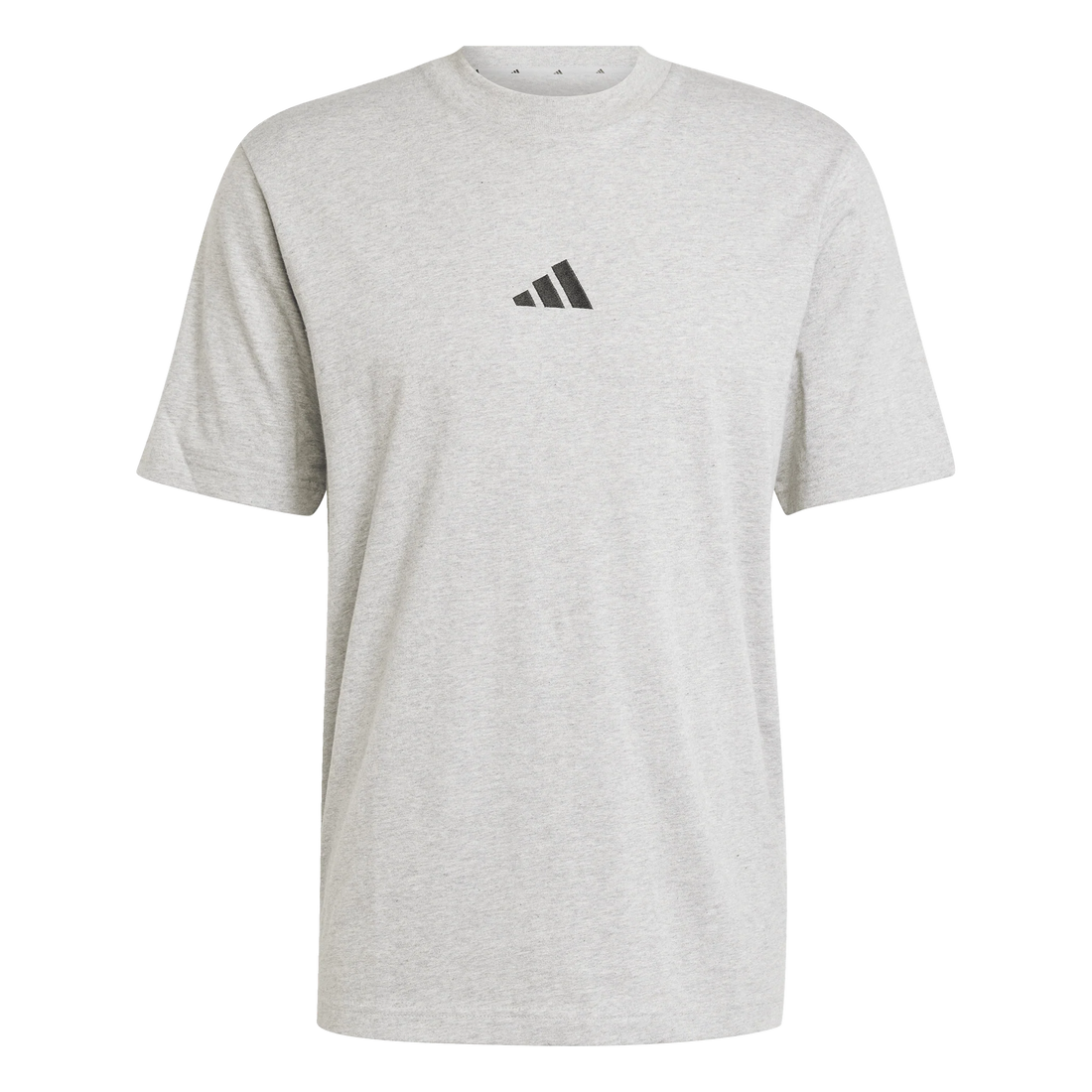Adidas Grey Tshirt Mens Cotton Essentials