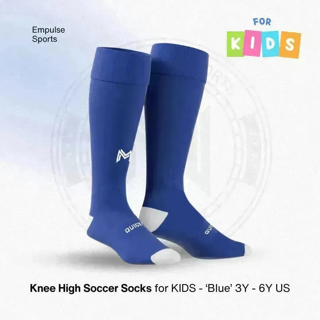 Compression Socks Blue 3-6Y US - Empulse