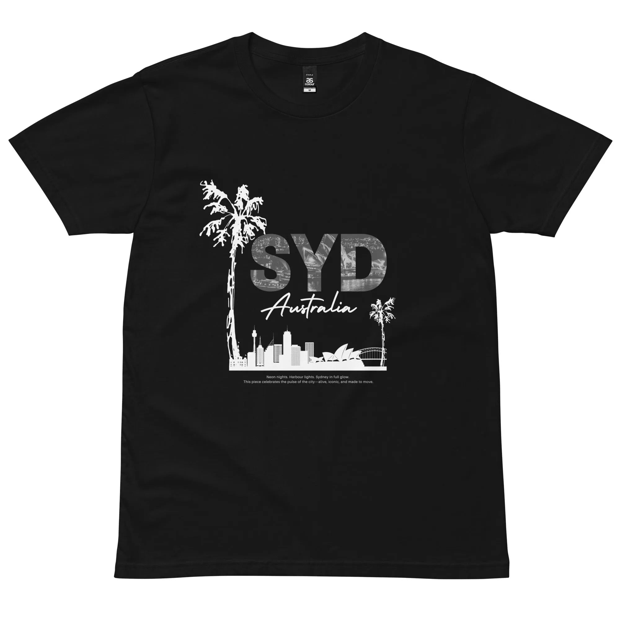 Men's Sydney T-Shirt – Black Palm Skyline Edition Empulse™ – EMPULSE