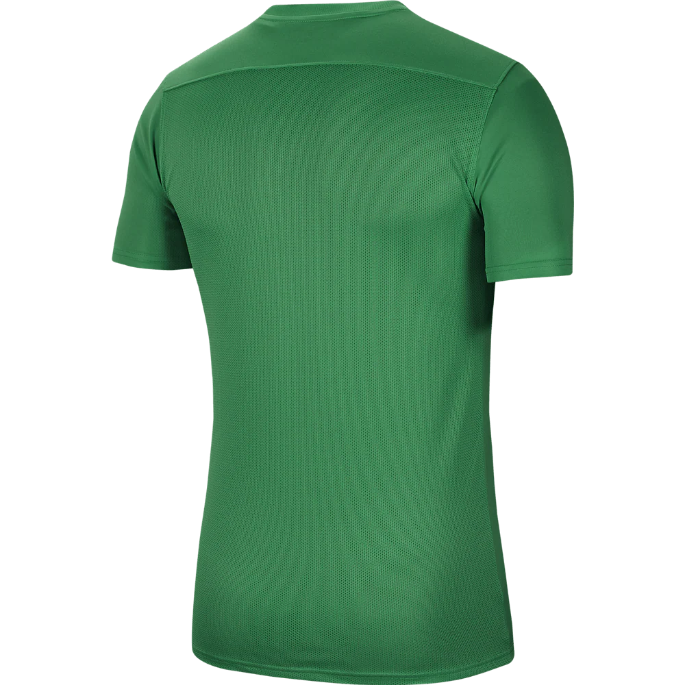 Green t-shirt on a white background