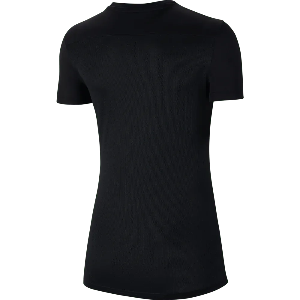 Back view of Nike Women's Park 7 Jersey in classic black