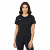 Nike Women's Park 8 Jersey black, female model front view