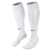 White Nike Classic II OTC Compression Socks with black swoosh near ankle
