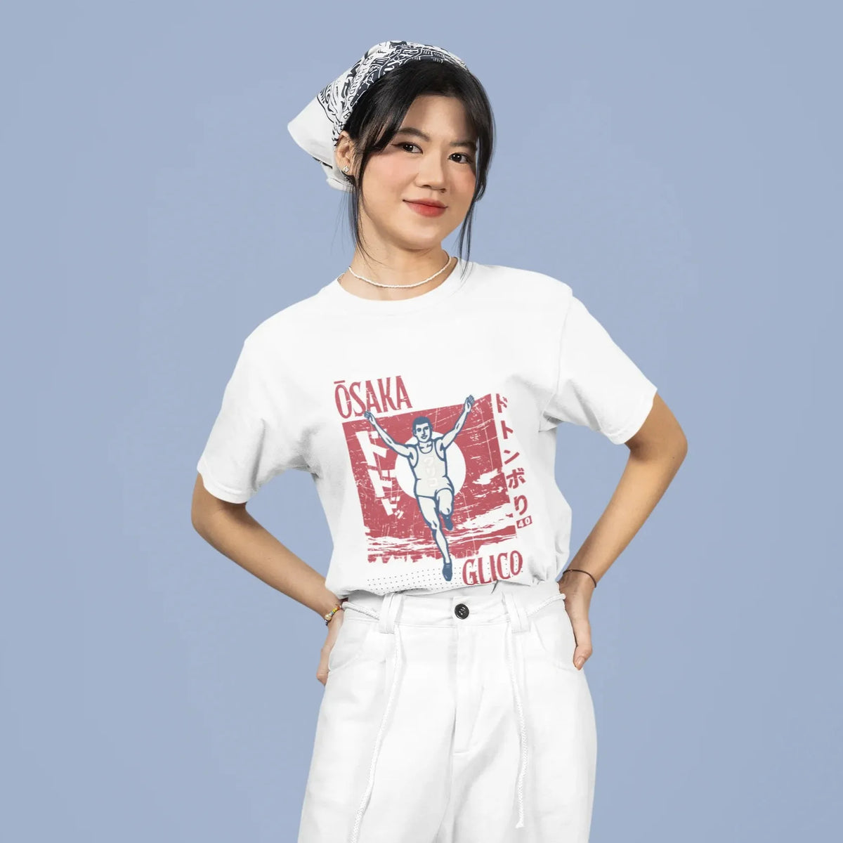 Osaka Glico Graphic T-Shirt Japanese Streetwear Tee – EMPULSE