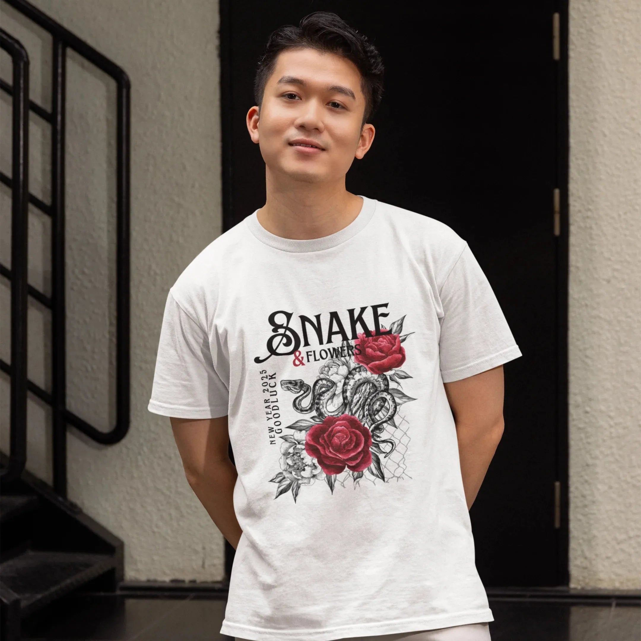 Eco Threads - Snake and Flowers - Empulse