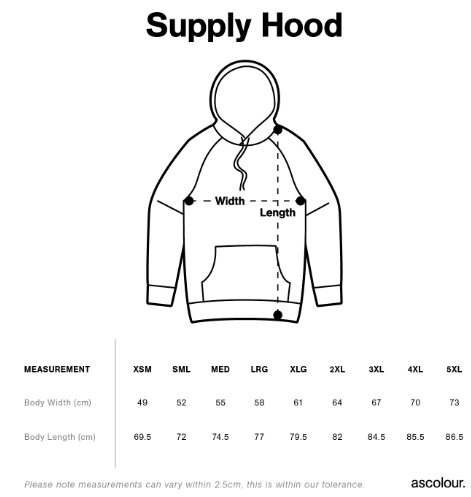 Custom Supply Hoodie 5101