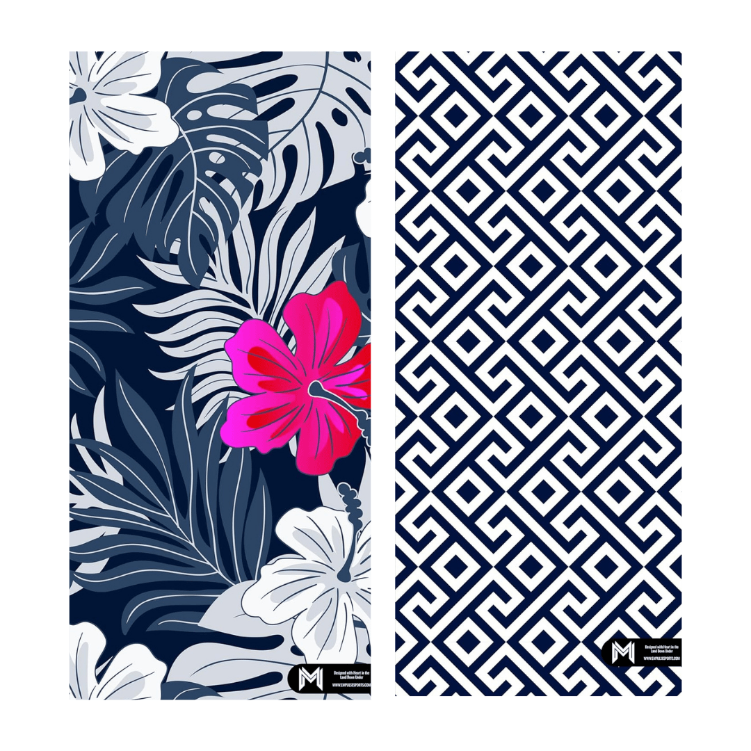 Sand-Free Beach Towel | Tropical Bloom