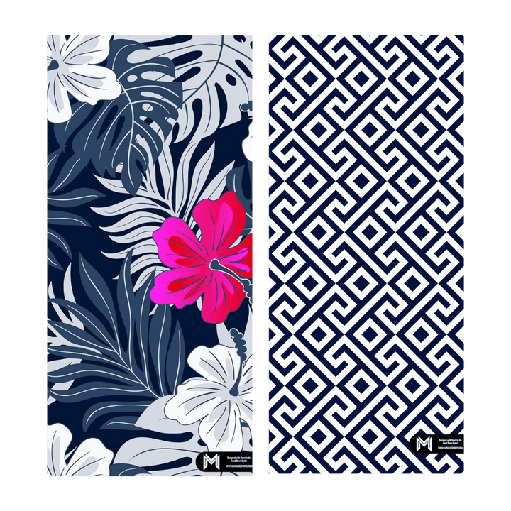 Sand-Free Beach Towel | Tropical Bloom
