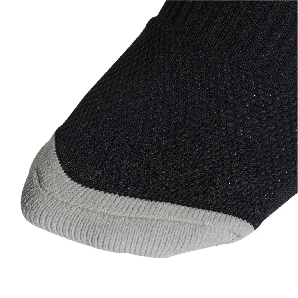 Adidas Milano 23 black sock – close-up of forefoot padding, Empulse™