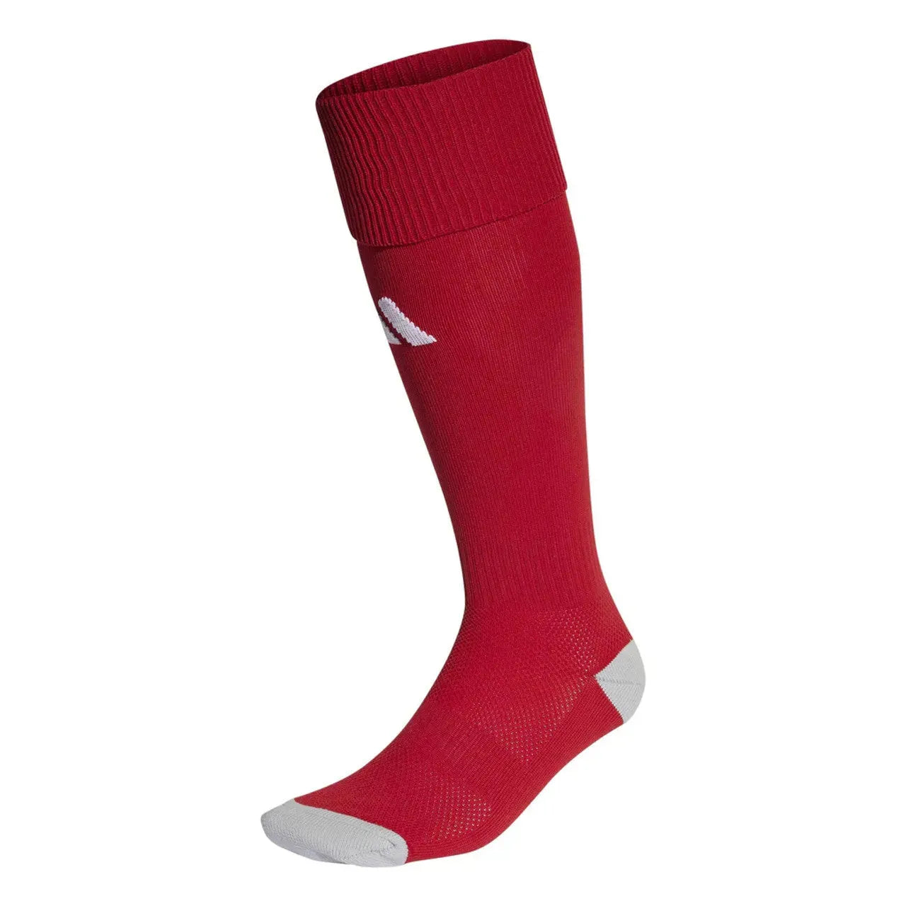 Adidas Milano 23 red compression sock – full angled view, Empulse™