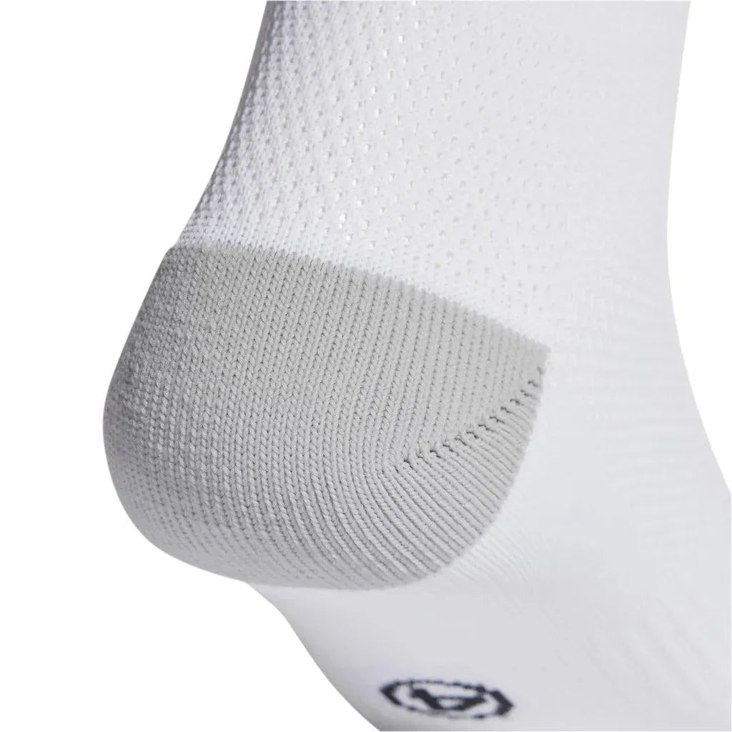Adidas Milano 23 white sock – heel and sole padding detail, Empulse™