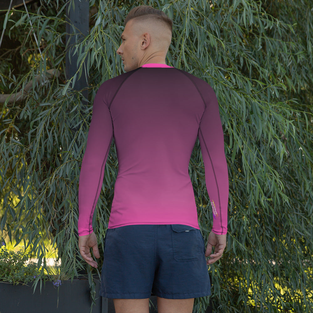 Men's Rashie - Hot Pink Gradient - Empulse