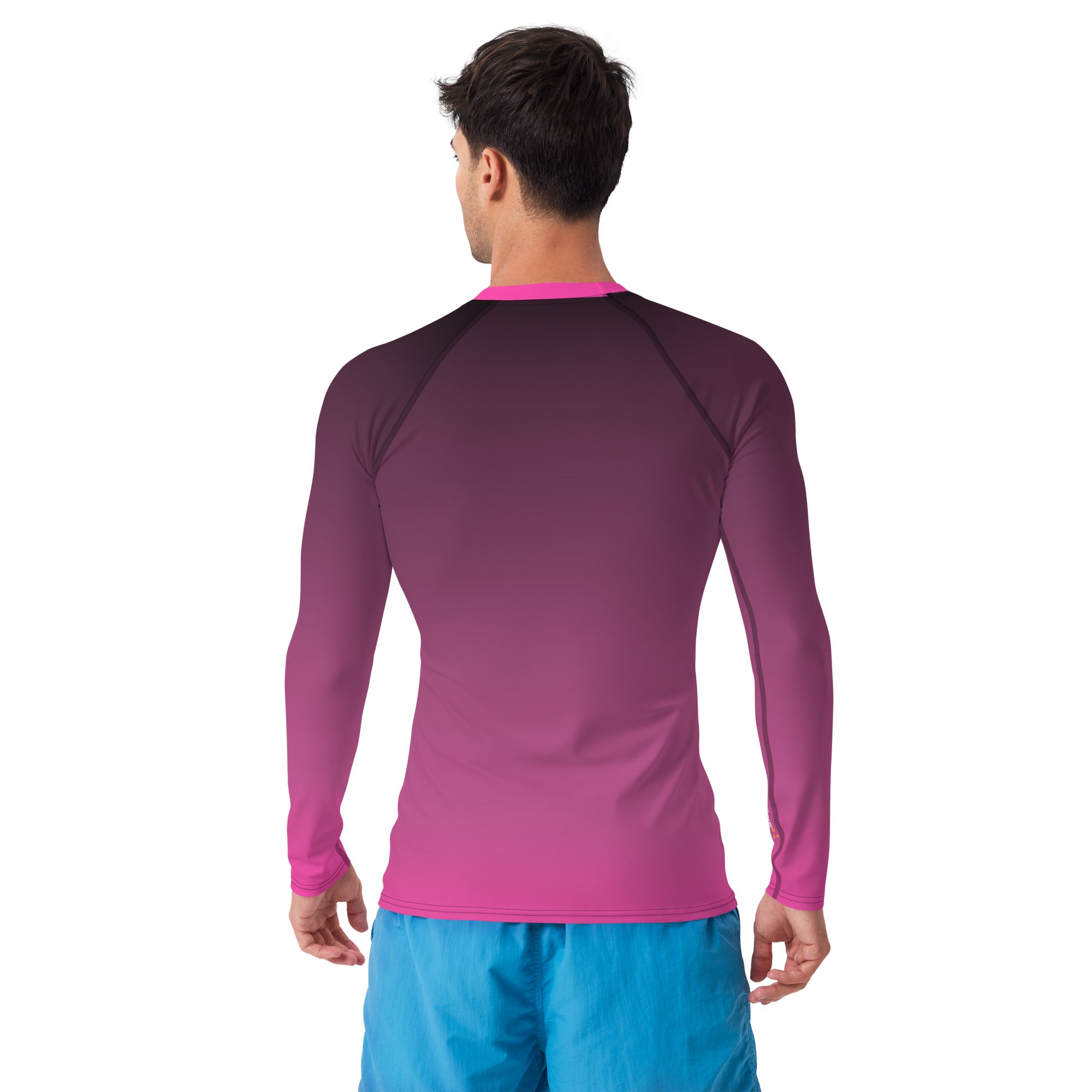Men's Rashie - Hot Pink Gradient - Empulse