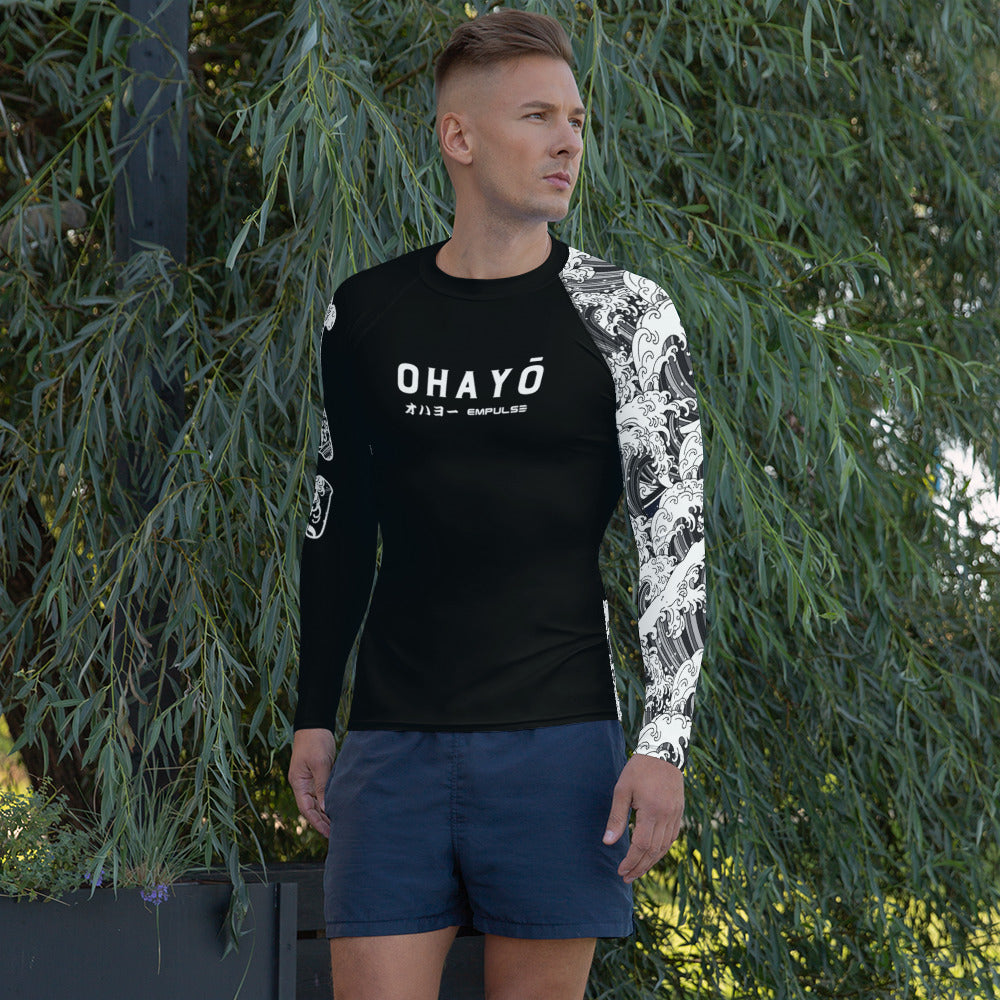Men's Rashie - Ohayo Monochrome - Empulse