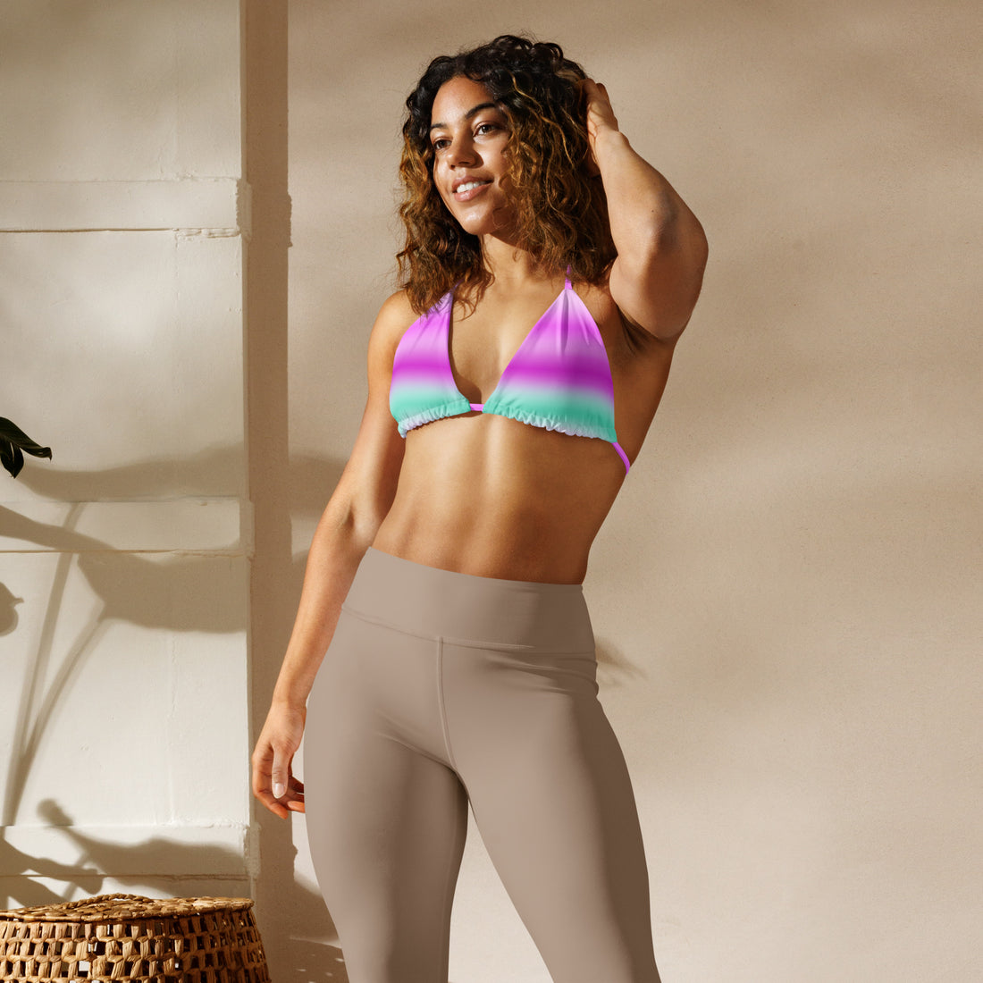 Bikini Top - Cotton Candy Stripes - Empulse