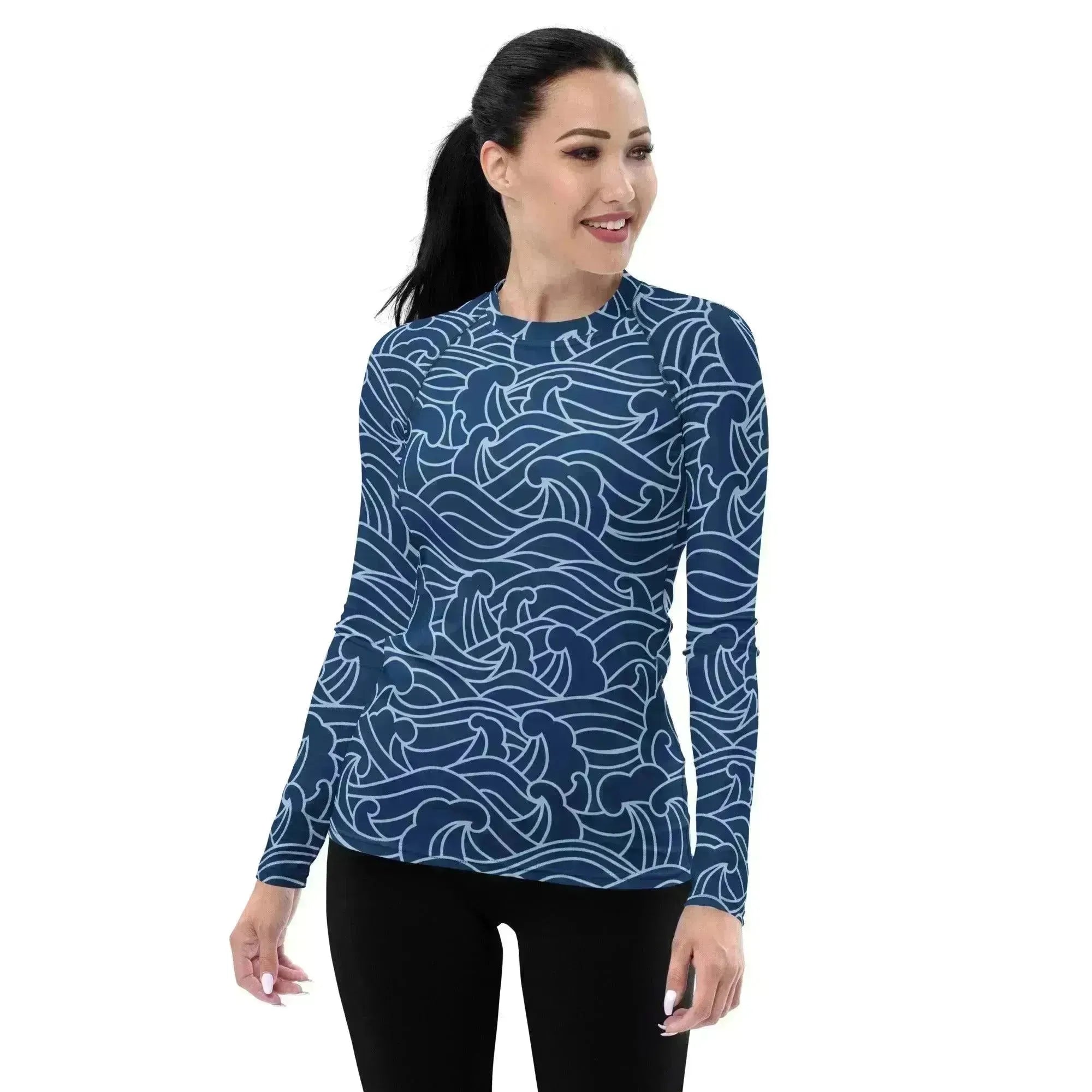 Waves Women's Rash Guard UPF 50+ - Empulse