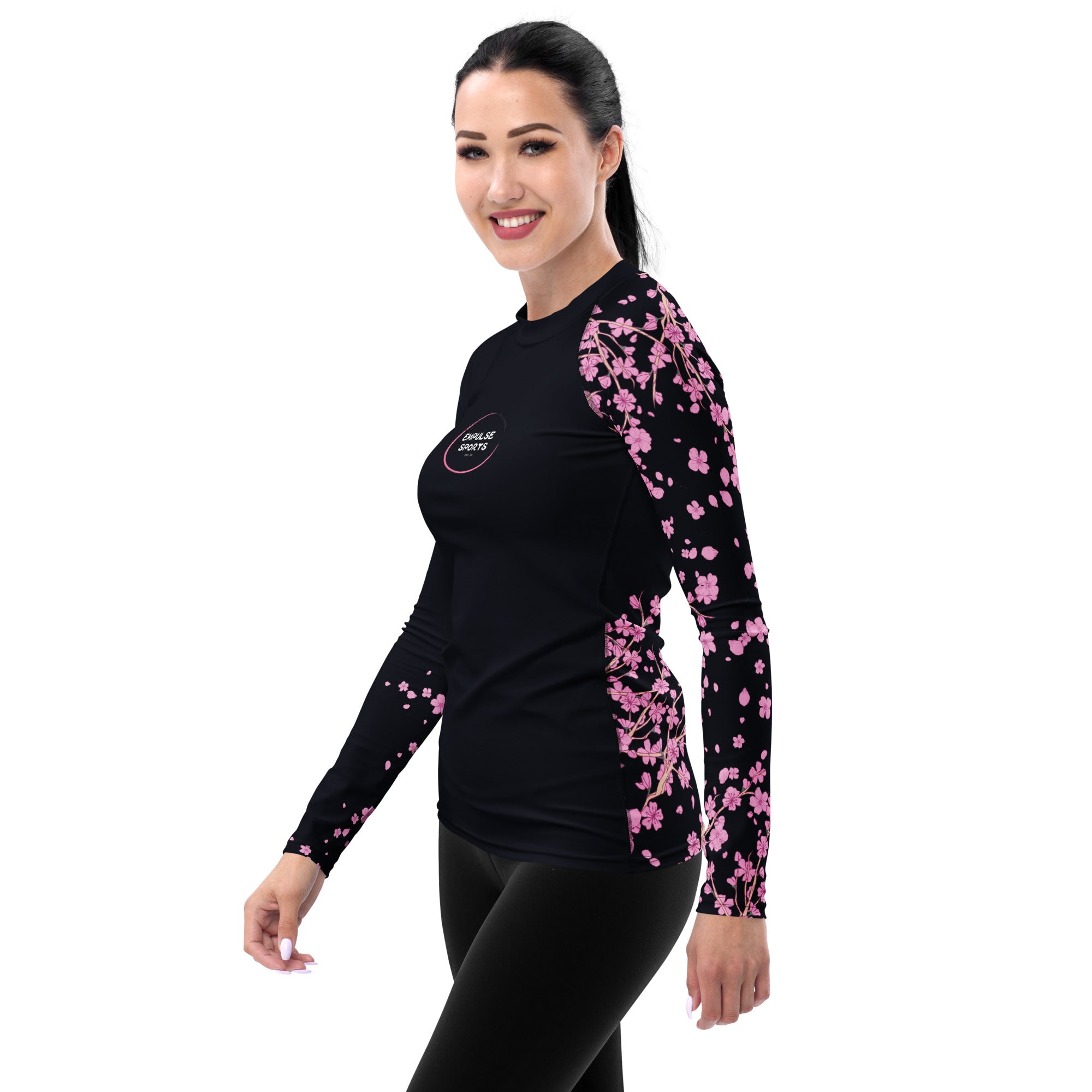 Women's Rashie - Cherry Blossoms - Empulse