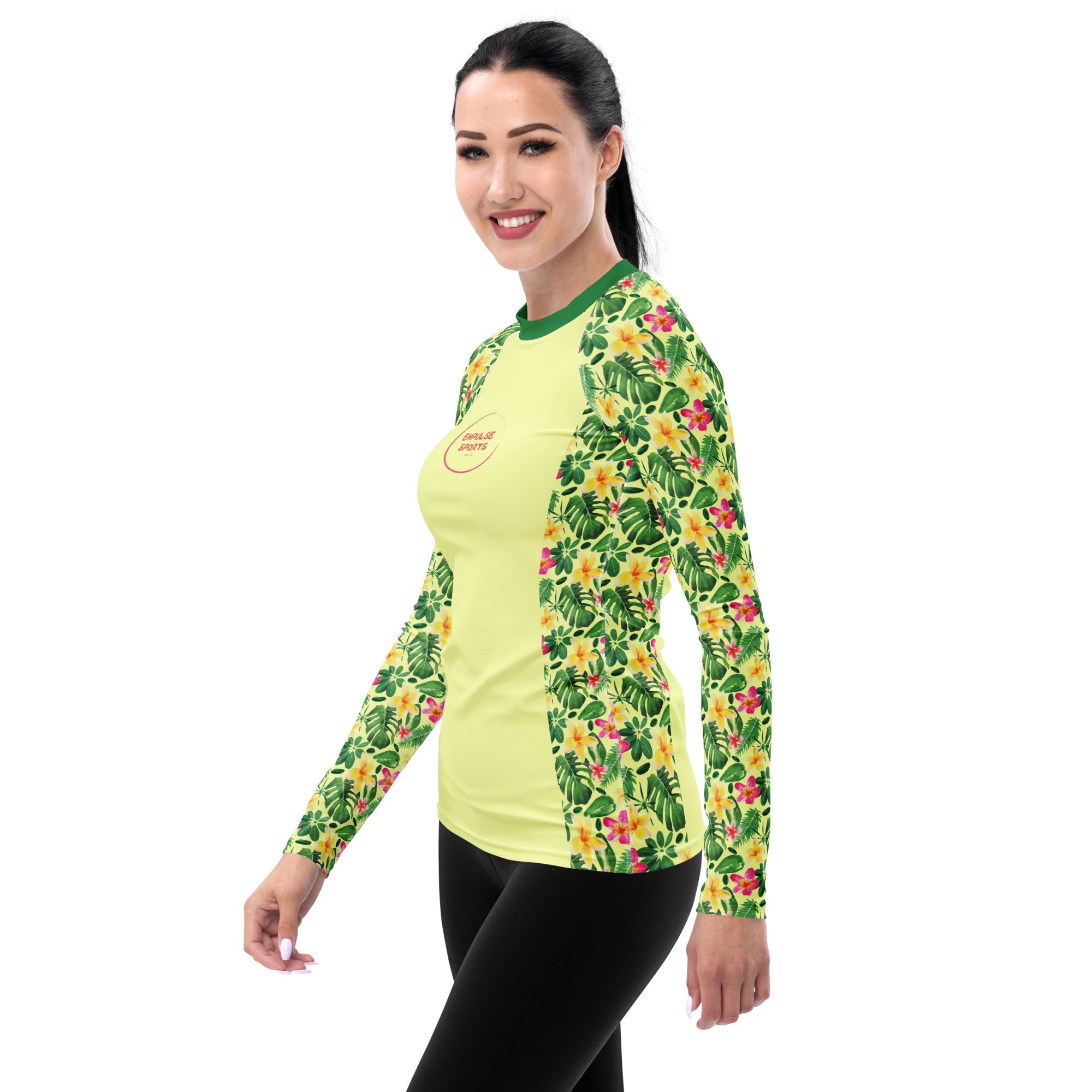 Women's Rashie - Floral Grove - Empulse