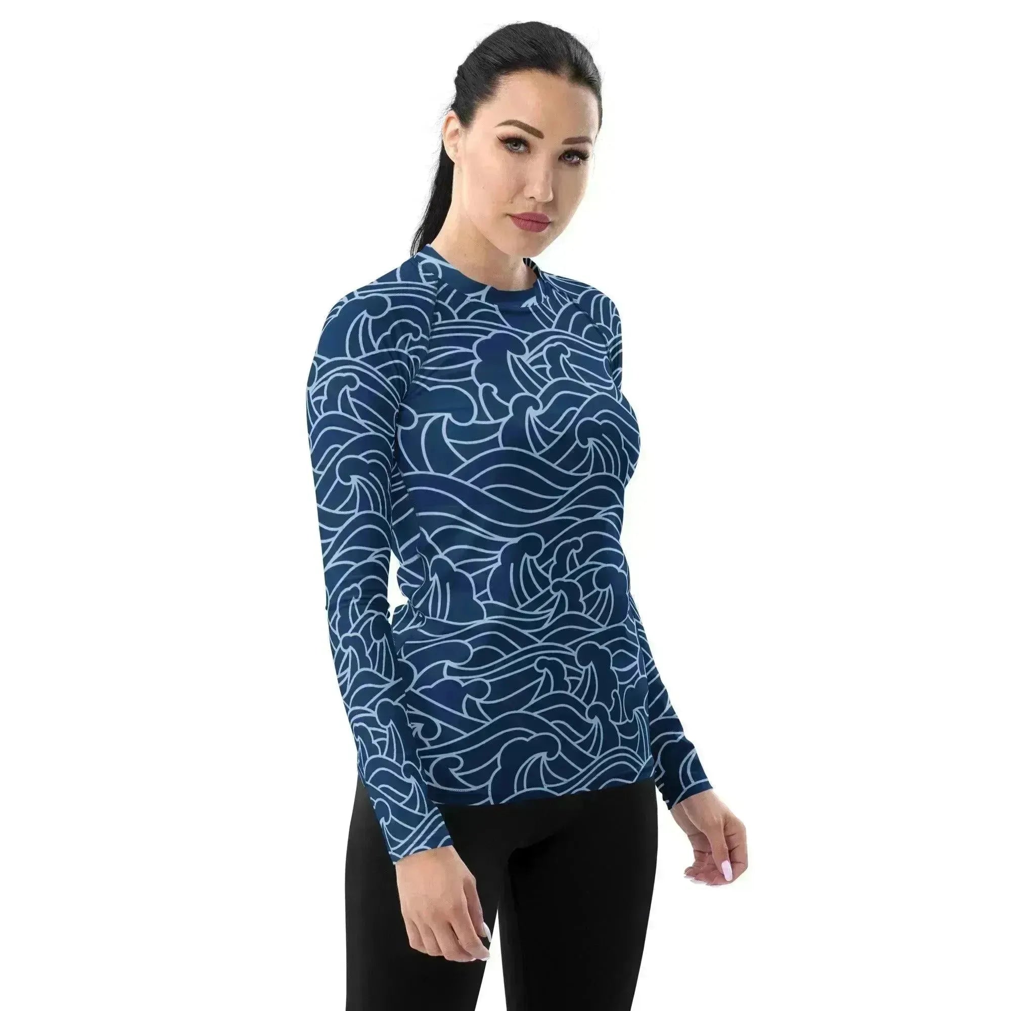 Waves Women's Rash Guard UPF 50+ - Empulse