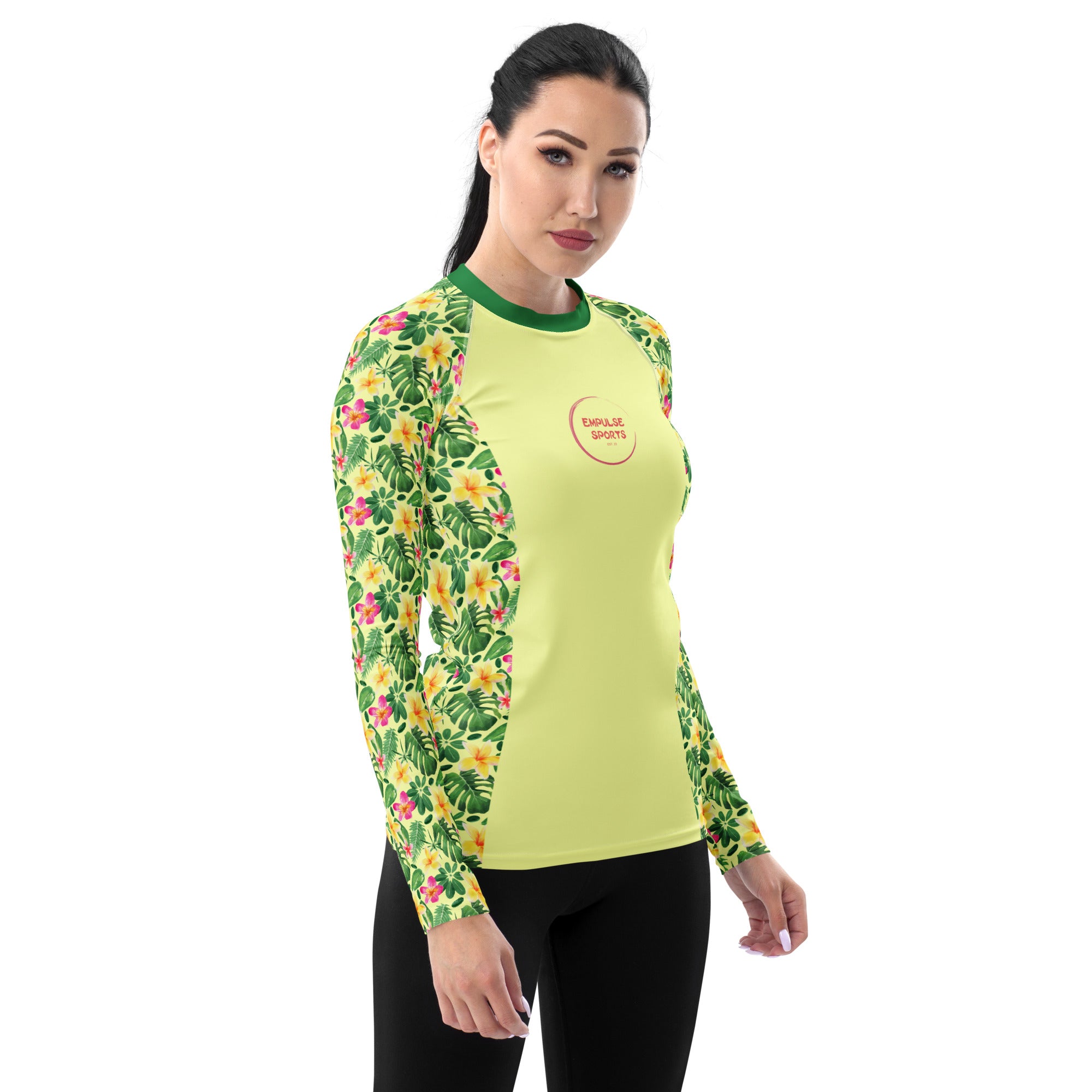 Women's Rashie - Floral Grove - Empulse