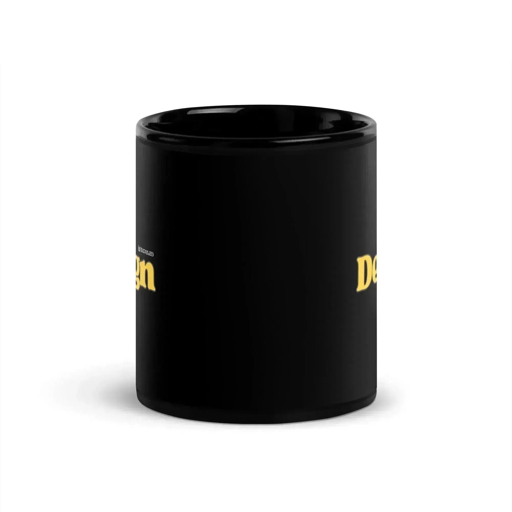 Black Glossy Ceramic Mug - Empulse Sports