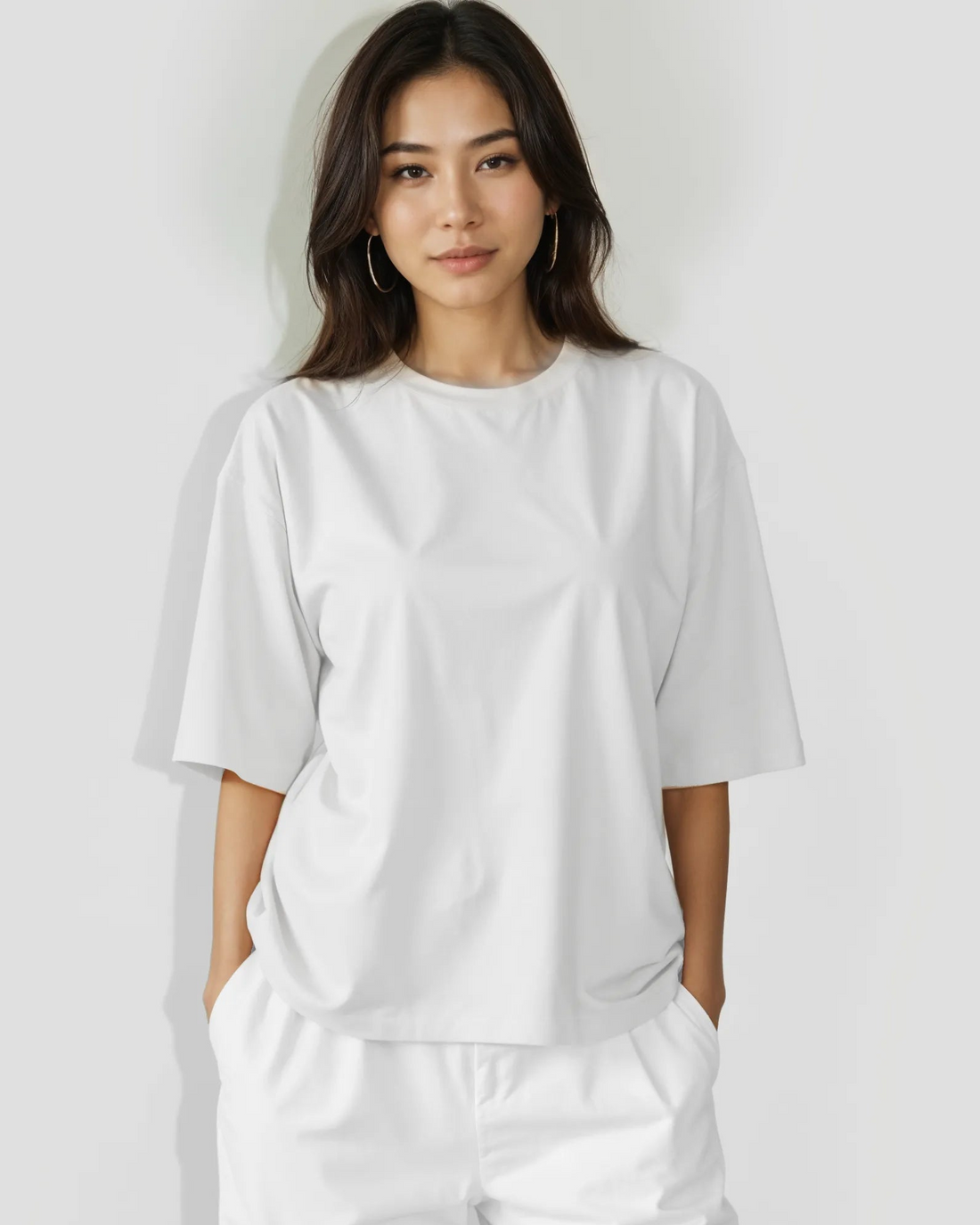 Classic Boxy Tee - White