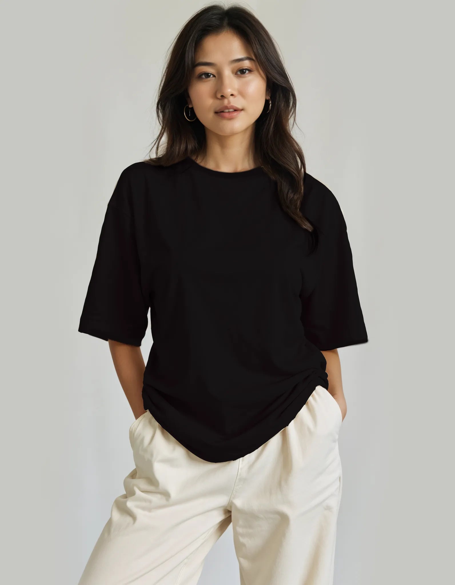 Classic Boxy Tee - Black