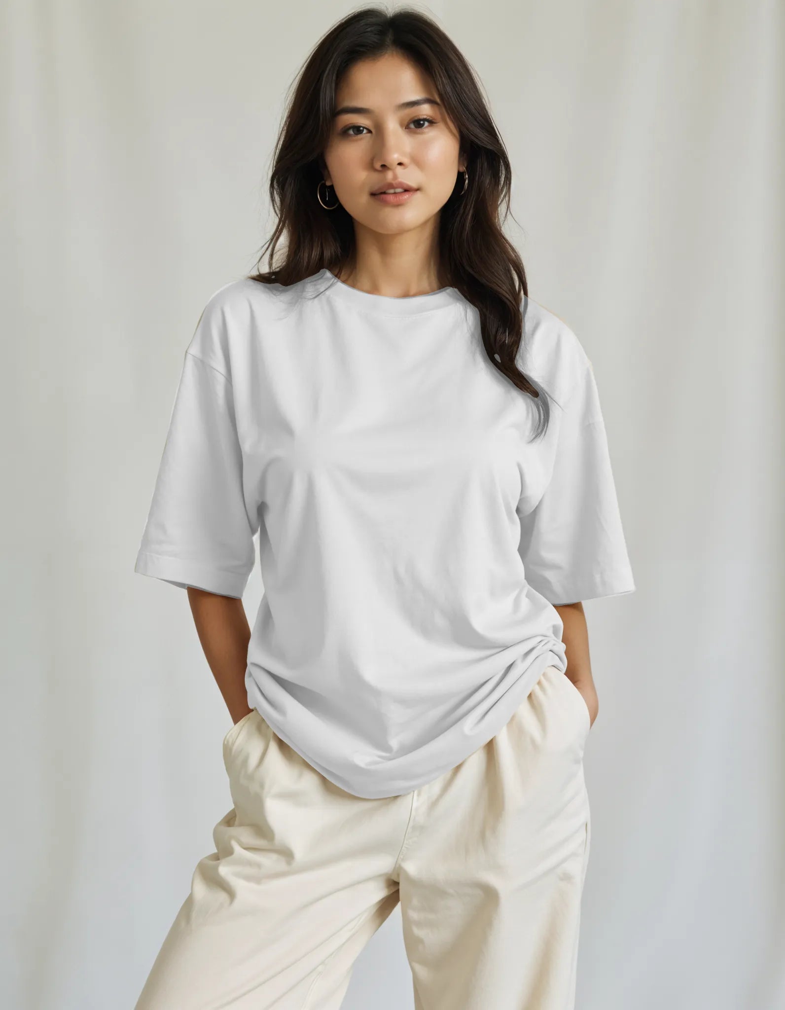 Classic Boxy Tee - White
