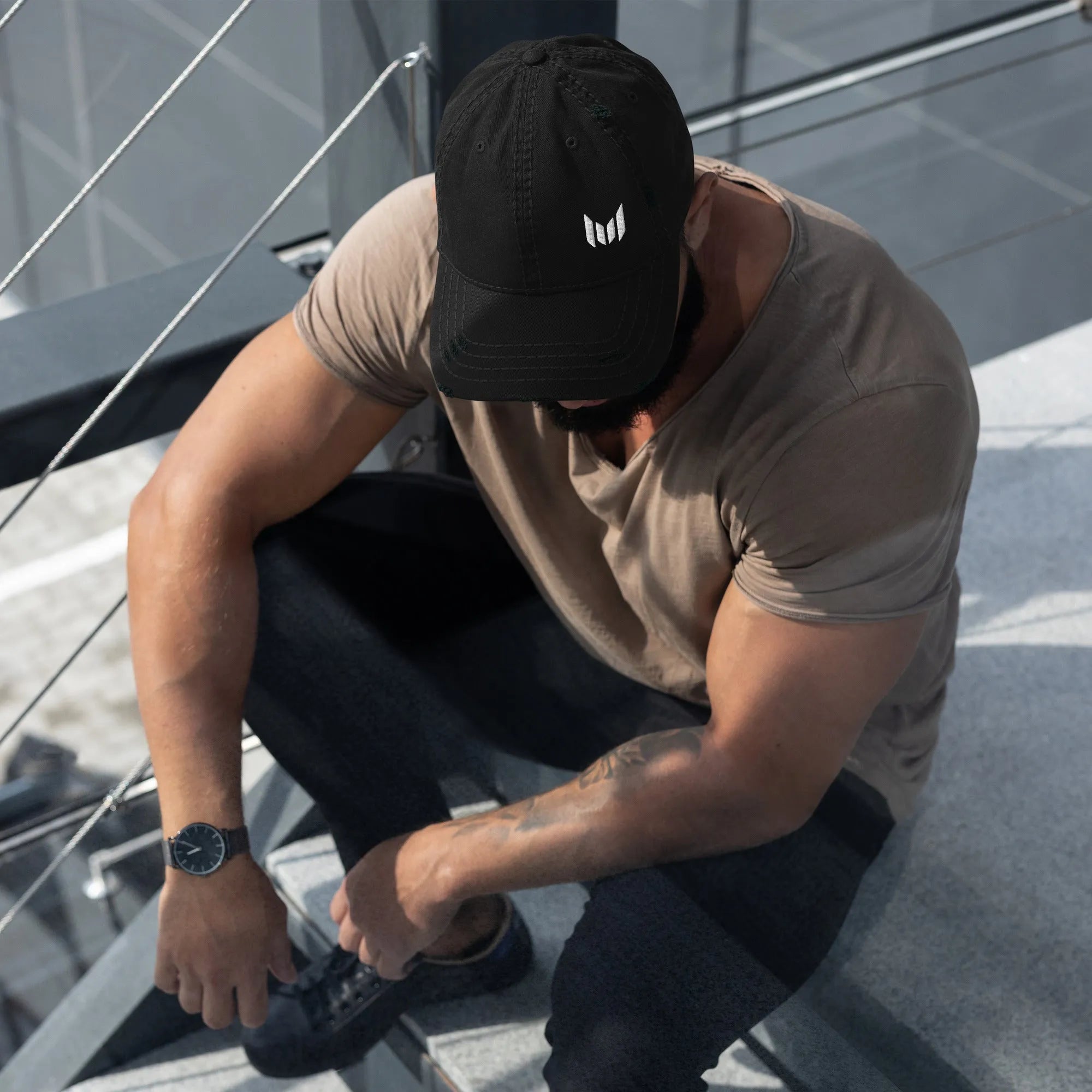 Distressed Dad Cap
