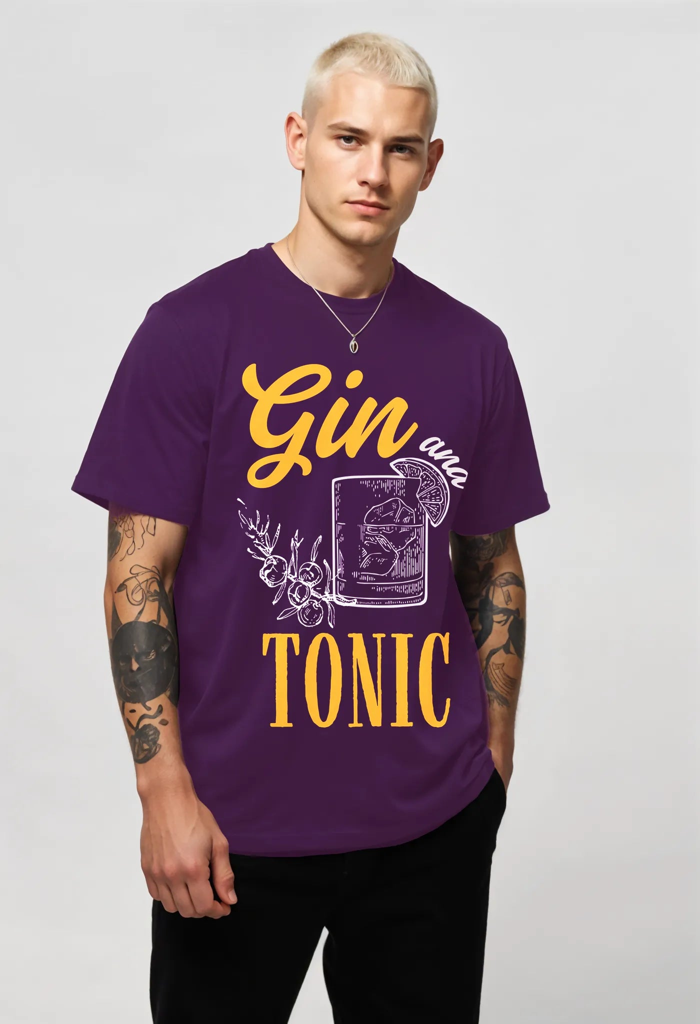 Gin and Tonic Tee | Quick-Dry Cooling Streetwear T-shirt