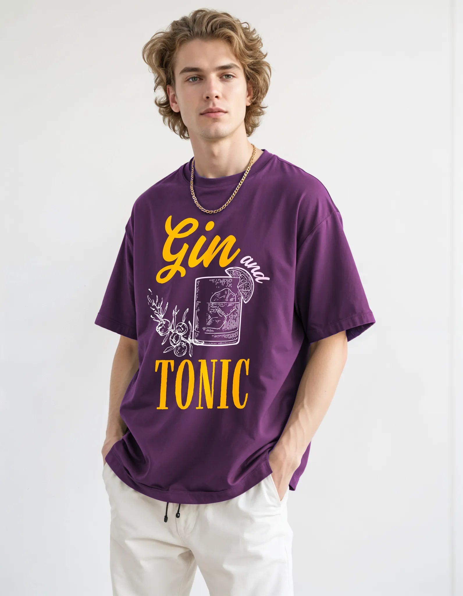 Gin and Tonic Tee | Quick-Dry Cooling Streetwear T-shirt