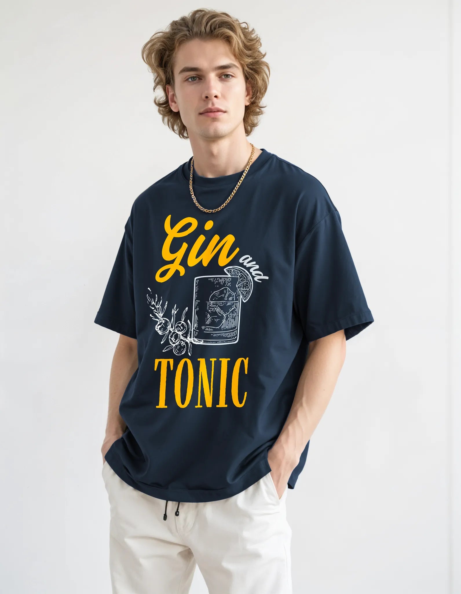 Gin and Tonic Tee | Quick-Dry Cooling Streetwear T-shirt